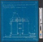 Bouwtekening rechter zijgevel, ontworpen door Co Franswa.
<br/>
Gemeente Amsterdam, Stadsdeel West, 1927